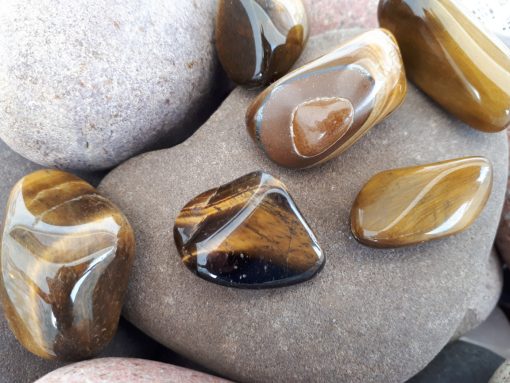 Best Crystal for car protection, Best Crystal for physical protection. Tumbled Tiger eye Pocket Stone – Tiger eye Pebble