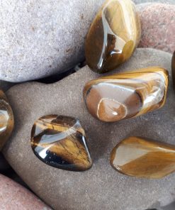 Best Crystal for car protection, Best Crystal for physical protection. Tumbled Tiger eye Pocket Stone – Tiger eye Pebble