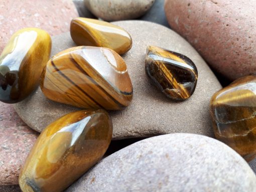 Best Crystal for car protection, Best Crystal for physical protection. Tumbled Tiger eye Pocket Stone – Tiger eye Pebble