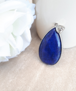 Insomnia healing stones - best insomnia stone. Lapis Lazuli pendant- Lapis Gemstone jewelry