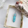 anxiety heart necklace - anxiety necklace relief. Turquoise necklaces for women – Turquoise Pendant