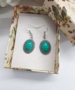 Meaning of green turquoise, meaning of turquoise green in English. Turquoise Jewelry – Sterling Silver earrings