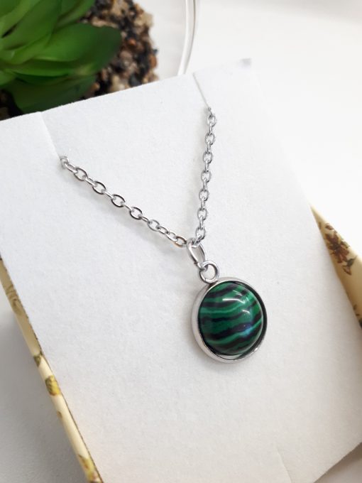 Best Crystal for house protection - Best Crystal for house protection. Malachite pendant necklace - Malachite Dainty necklace crystal jewelry