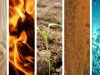The four elements in astrology